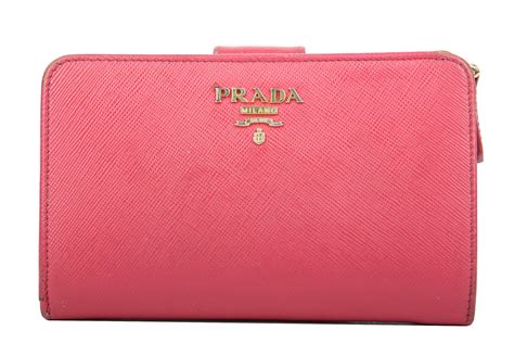 prada geldbörse pink|Prada wallet.